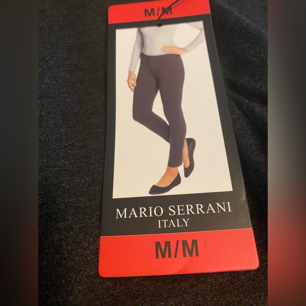 Mario Serrani Charcoal Skinny Pants